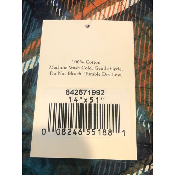 NWT Target Troy Plaid‎ Cotton Machine Washable Thanksgiving Holiday Runner 14x51 - Picture 4 of 9